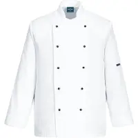 Portwest Kochjacke C834-Somerset Weiß 4XL