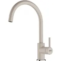 Franke Lina XL, Standard, Beige, Messing, Hebelgriffe, Einzelbild, Sahara