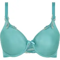 Chantelle Co Bra Underw. Covering Molded New Peacock Lurex Größe: C90 | BHs Outlet | Damen