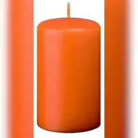 Kopschitz Kerzen 4er Adventskerzen, Adventskranz Kerzen Set Mango 8 x Ø 6 cm