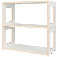 Tojo - hochstapler Blick Regalsystem, Regal 76 x 73,5 cm, weiß