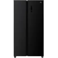 Continental Edison Side-by-Side-Kühlschrank - 442 l - absolut kein Frost - Schwarz -