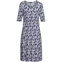 Goldner Druckkleid "Elastisches Jerseykleid mit modischem Druck" Applikation