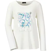 Goldner Print-Shirt "Kurzgröße Shirt" strechbequemer Viskosejersey