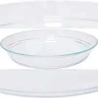 Garofalo Bayerische Tabletts aus transparentem Kunststoff, 32 cm