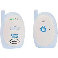 Badabulle Audio-Babyphone 300m Reichweite - akustischer und visueller Alarm - Ba