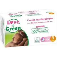 Love & Green hypoallergene Windeln