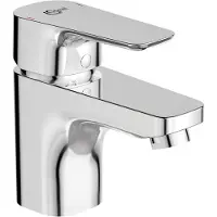 Ideal standard Waschtischarmatur 130 Cer m.Ablgarn., Ausladung 99mm, Chrom