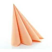 Sovie HORECA Serviette Aprikot aus Linclass Airlaid 40 x 40 cm, 50 Stück
