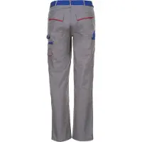 Planam Bundhose zink/kornblumenblau/rot 58 60