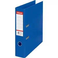 Esselte Brevordner Esselte No1 PP A4/75mm blå/5 - (4 stk.)