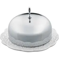 Alessi Butterdose Dressed White Porzellan