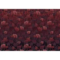 Komar Vliestapete "Digitaldruck Vlies - Tulipe - Größe 400 x 280 cm" bedruckt glatt Wohnzimmer, Schlafzimmer