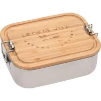 Lassig Stainless Steel Bambus Lunchbox