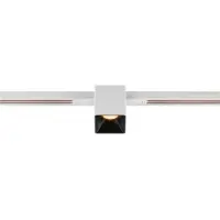 SLV 1008973 FIX-IT!, 48V, DALI, eckig, Standard track, Spot, 3000K, 6.6 W, 36°, weiss / schwarz