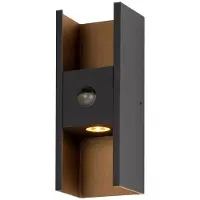 SLV 1010108 FLATT II, Wandaufbauleuchte, SENSOR, 2700 K, max. 10 W, schwarz