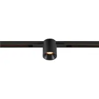 SLV 1008946 FIX-IT!, 48V, DALI, rund, Standard track, Spot, 2700K, 6.6 W, 36°, schwarz / schwarz