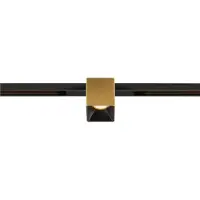 SLV 1008975 FIX-IT!, 48V, DALI, eckig, Standard track, Spot, 3000K, 6.6 W, 36°, gold / schwarz