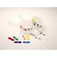 Zebra Clips for use with QuickClip Wristbands, Blau, 275 Stück(e)