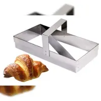 Gobel - Croissant-Schale groß - Edelstahl - 200 x 100 x 90 mm - 896350