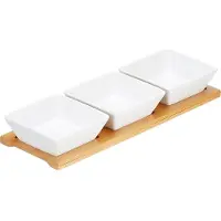 kela Servierschale Philipa Weiß (3er-Set)