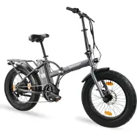 Sharp FD06EN elektro-Klapprad 20 Zoll – 250W, Shimano 7-Gang, Akku 10,4Ah, LED-Display