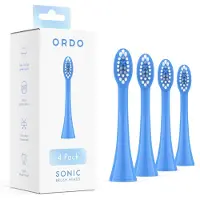 Ordo Aufsteckbürste Sonic Arctic Blue (4er Set)