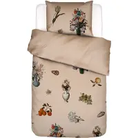 Essenza Satin Bettwäsche-Garnitur Amadee Farbe Sand Größe 155x220+80x80