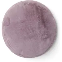 Essenza Mads Furry Pale purple Dekokissen 45 Round