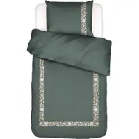 Essenza Bettwäsche Veroniq Balsam Green Bio-Baumwollsatin-135 x 200 cm