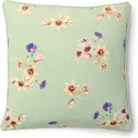 Essenza Fiora Subtle green Dekokissen 50 x 50 cm