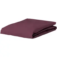 Essenza Premium Percale Marsala Spannbettlaken 90 x 200 cm