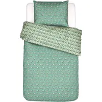 Essenza & Co Essenza Chicken Run Turquoise Bettwäsche 1p set 135x200+1 Kissenbezug