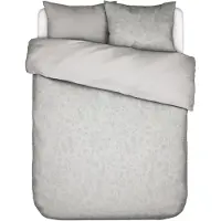 Essenza Baumwoll-Bettwäsche-Garnitur Maribel Farbe Grey Größe 200x200+2-80x80