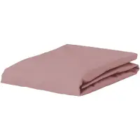 Essenza Topper Spannbettlaken The Perfect Organic Jersey Woodrose (Baumwolle)-Lits-Jumeaux XL (180/200 x 200/210/220 cm)