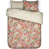 Essenza Florentien Lobster pink Bettwäsche 2p set 200x200+2 Kissenbezüge
