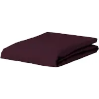 Essenza Spannbettlaken The Perfect Organic Jersey Bordeaux (Jersey)-Lits-Jumeaux XL (180/200 x 200/210/220 cm)