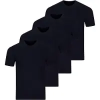 Ragman Unterhemd / Shirt Kurzarm Basic in Marine | Gr.: S