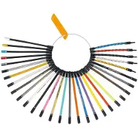 Jagwire Schlüsselanhänger Colours Swatch