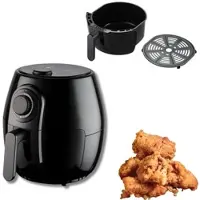 Starlyf Heißluftfritteuse 3,8 Liter, Timer, spülmaschinenfest Oil Free Fryer