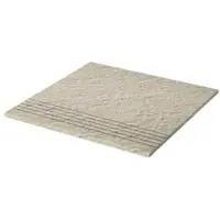 Rako Taurus Granit Treppenfliese dunkelbeige 30x30 cm rutschfest TCV34061.1
