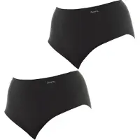 Janira 2er-Pack Höschen mit hoher Taille und elastischem, atmungsaktivem Stoff 1031893 für Damen