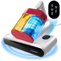 Cleanmaxx Milben-Handstaubsauger 400W weiß/rot