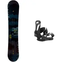 K2 Snowboard - Snowboard All-Mountain - Pack Courier 2026 aus Wolle - schwarz