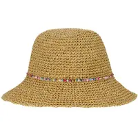 P.A.C. Lilen Bucket Straw Hat light beige - Größe S/M 30541001