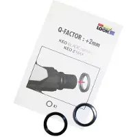 Look Q Pedalabstandshalter Silber Silber One Size