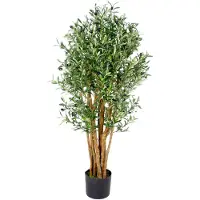 OEM Kunstolijfbaum Blätter 125 cm grün Dekoration