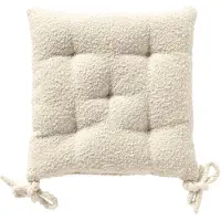 Dutch decor Sitzkissen 'Onno' 40 x 40 cm Snow White - Weiß