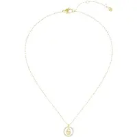 BOSS Goldfarbene Kette mit Double-B-Monogramm als Anhänger Grösse ONESI