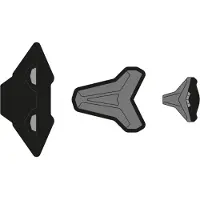 Tucano Lufteinlässe für URBANO FASTFLIP Helme matt nardo grau